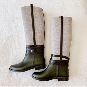 Salvatore Ferragamo “Cordelia" Rain Riding Boots​